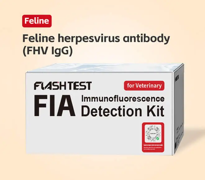Custom Feline Herpesvirus Antibody (FHV IgG) Test Kit Supplier/ Factory