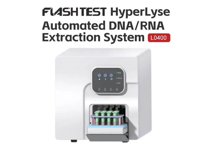FLASHTEST HyperLyse Automated DNA/RNA Extraction System Machine