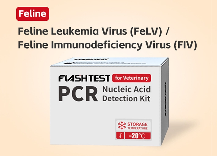 Feline Leukemia Virus (FeLV) / Feline Immunodeficiency Virus (FIV) Nucleic Acid Test Kit (Dry)