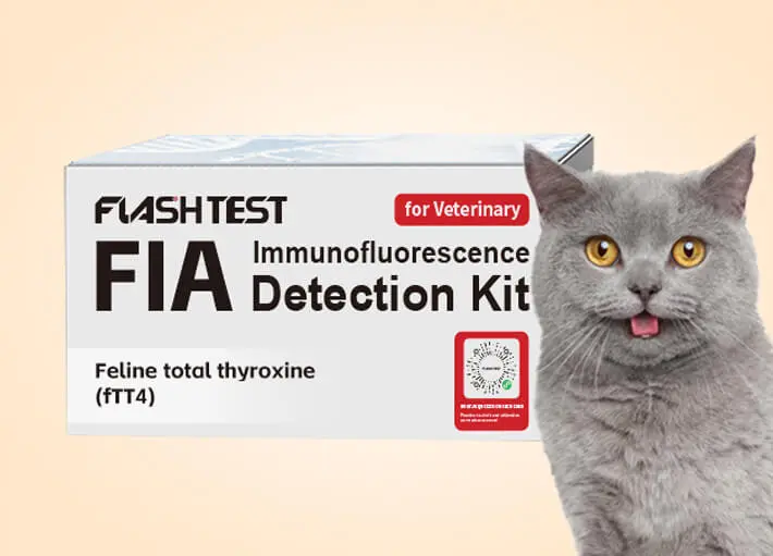 Feline Total Thyroxine (fTT4) Test Kit