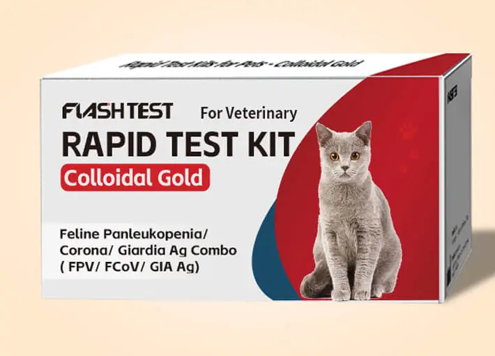 Feline Panleukopenia/ Corona/ Giardia Ag Combo (FPV/ FCoV/ GIA Ag) Test Kit