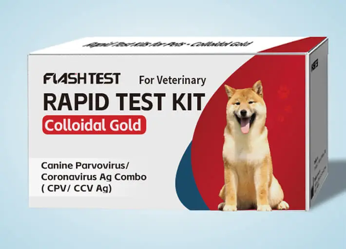 Canine Parvovirus/ Coronavirus Ag Combo (CPV/ CCV Ag) Test Kit